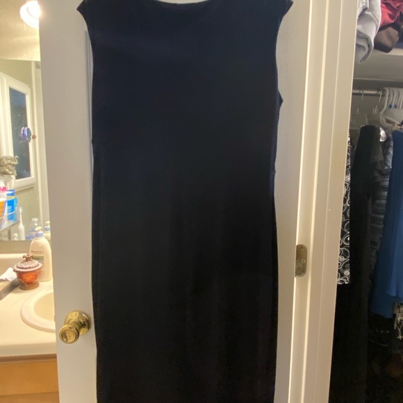 Navy Blue Dress by ENfocus - Picture 2 of 4